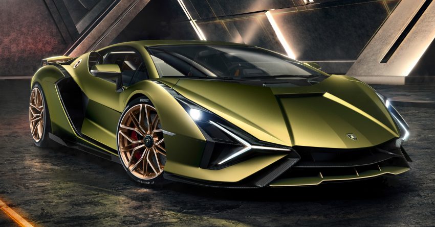 Lamborghini Sián 全球首发，限量生产63辆，2.8秒破百 104827
