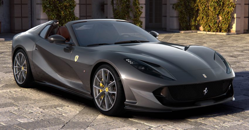 Ferrari 812 GTS 全球首发，V12 NA 引擎，3秒内飙破百 105339