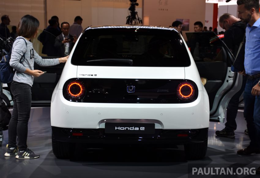 Honda e 现身德国法兰克福车展，德国明年夏季正式开卖 105399