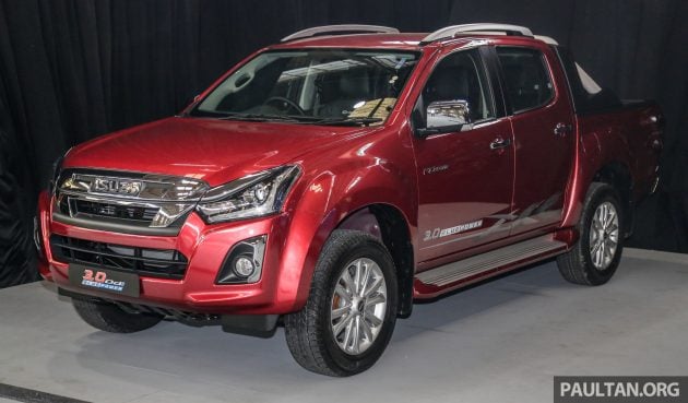 2019 Isuzu D-MAX 小改款正式发布，售价从RM80k起