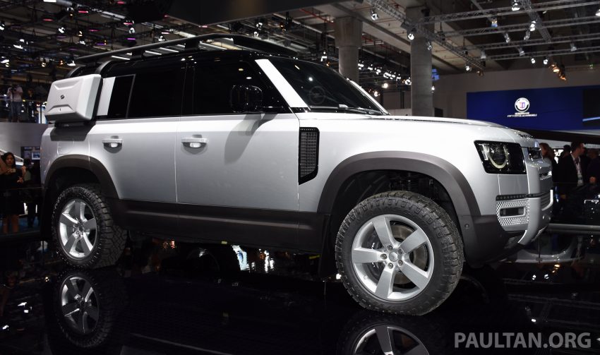 全新 Land Rover Defender 首发，全新外貌与科技内装 105375