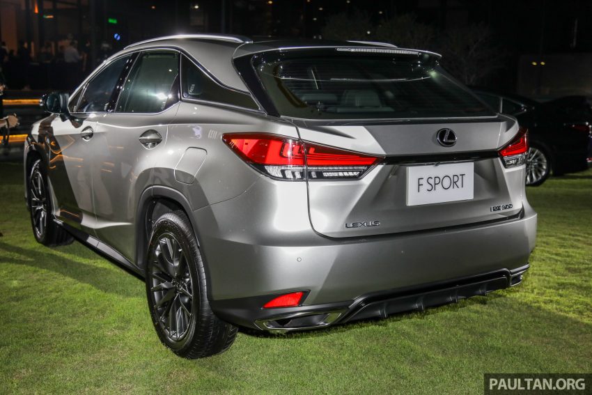 Lexus RX 小改款本地发布，共有三个等级，从RM400k起 105169