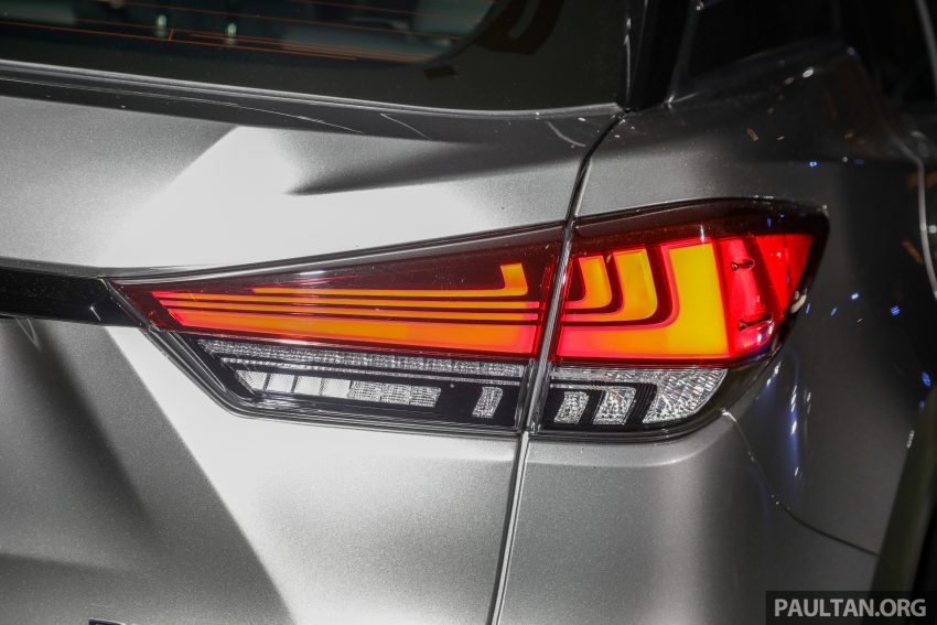 Lexus RX 小改款本地发布，共有三个等级，从RM400k起 105210
