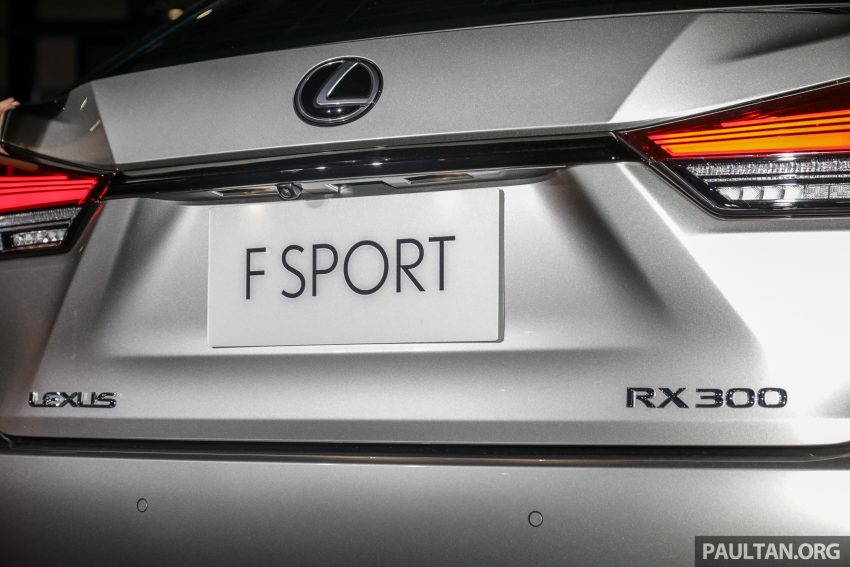 Lexus RX 小改款本地发布，共有三个等级，从RM400k起 105212