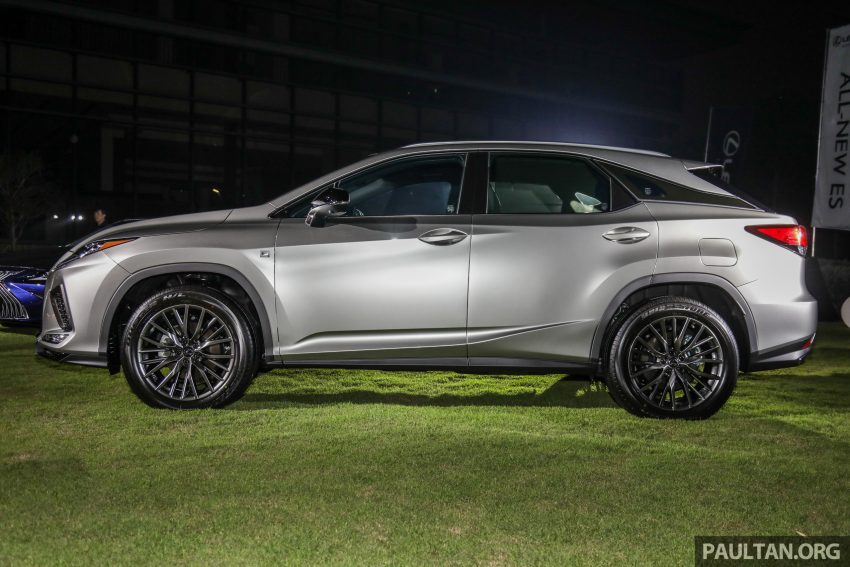 Lexus RX 小改款本地发布，共有三个等级，从RM400k起 105194
