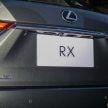 Lexus RX 小改款本地发布，共有三个等级，从RM400k起