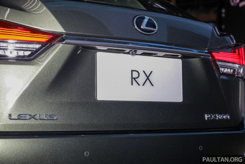 Lexus RX 小改款本地发布，共有三个等级，从RM400k起 105290