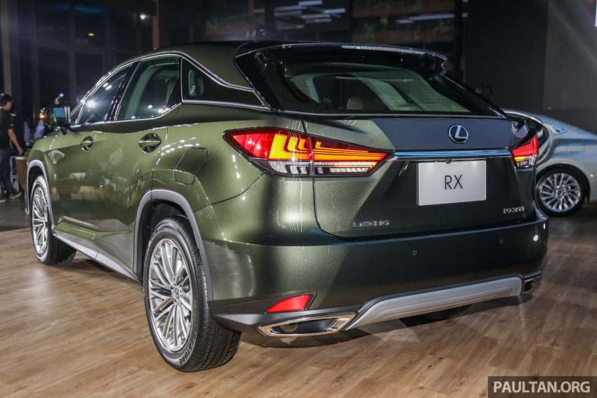 Lexus RX 小改款本地发布，共有三个等级，从RM400k起 105273
