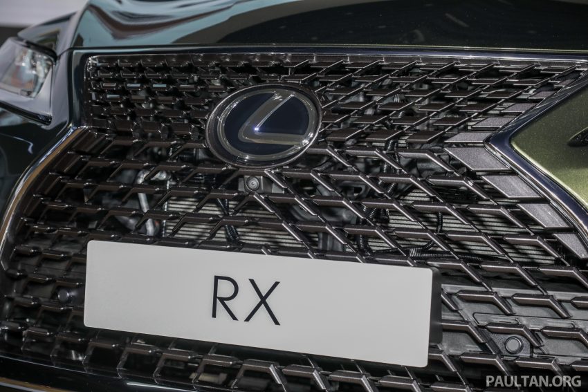 Lexus RX 小改款本地发布，共有三个等级，从RM400k起 105280