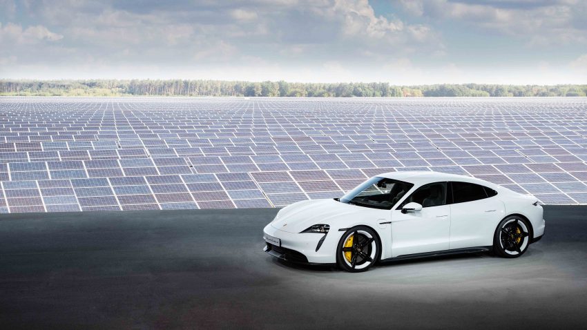 首款纯电动车面世, Porsche Taycan 全球首发, 2.8秒破百 104952