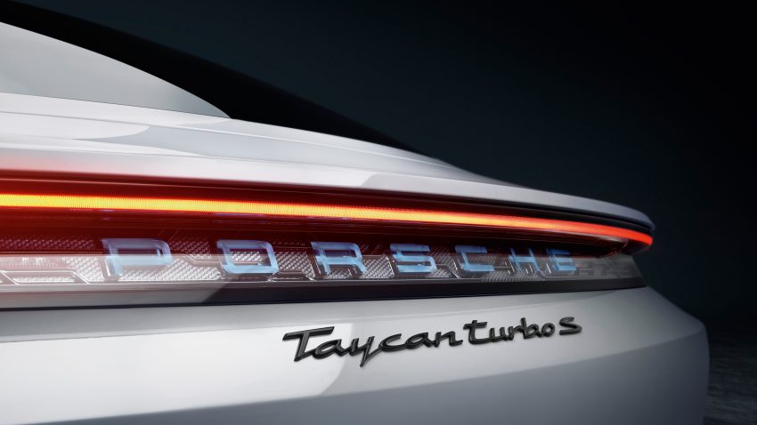 首款纯电动车面世, Porsche Taycan 全球首发, 2.8秒破百 104944