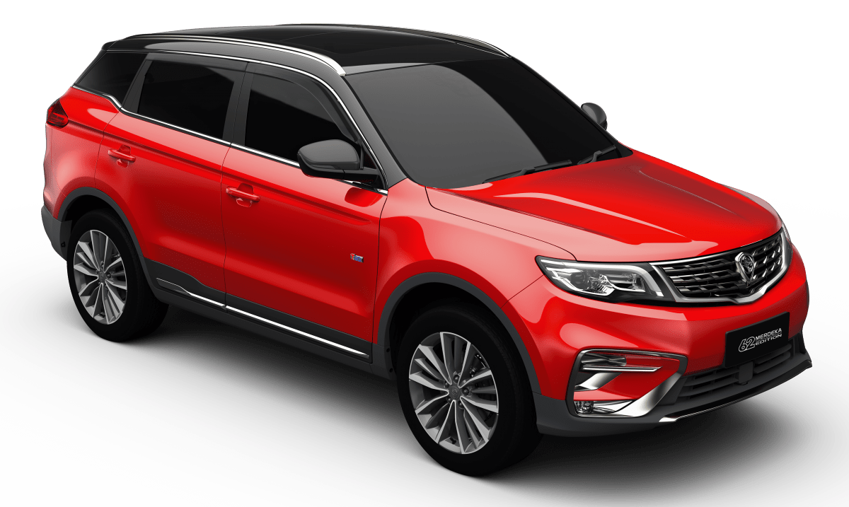 CKD Proton X70 Logo Proton X70 Merdeka Edition 7 