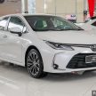 全新 Toyota Corolla 现身本地陈列室, 双等级售价12.9万起