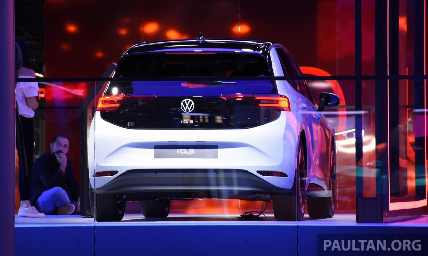 品牌首款量产的纯电动车，Volkswagen ID.3 全球首发 105115