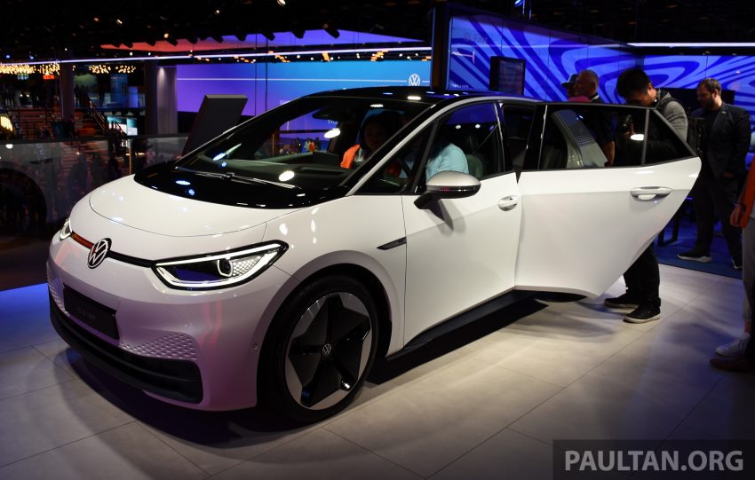 品牌首款量产的纯电动车，Volkswagen ID.3 全球首发 105116