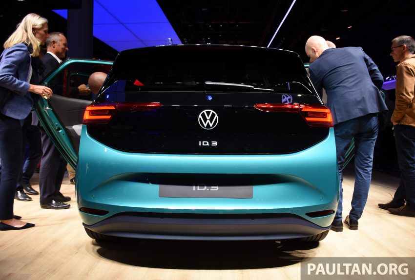 品牌首款量产的纯电动车，Volkswagen ID.3 全球首发 105123