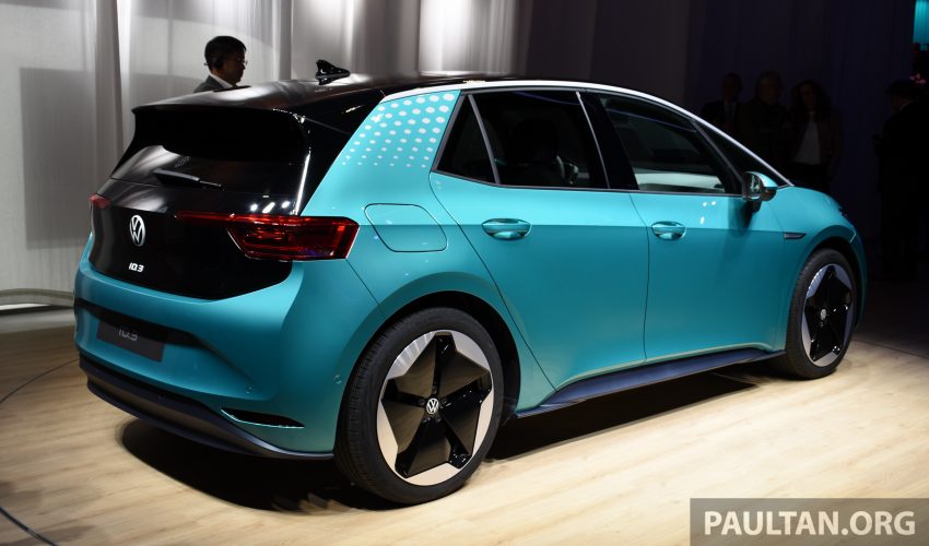 品牌首款量产的纯电动车，Volkswagen ID.3 全球首发 105092