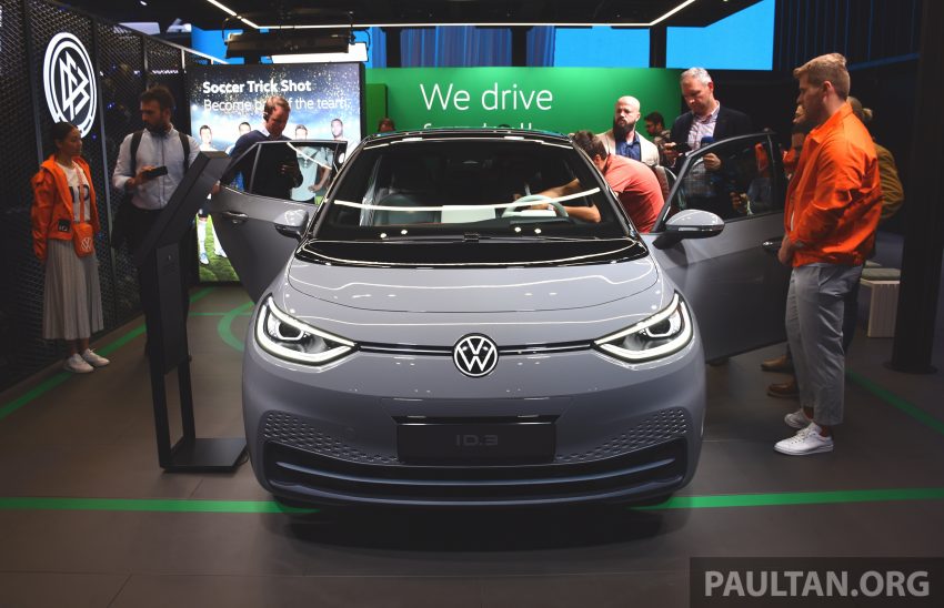 品牌首款量产的纯电动车，Volkswagen ID.3 全球首发 105133