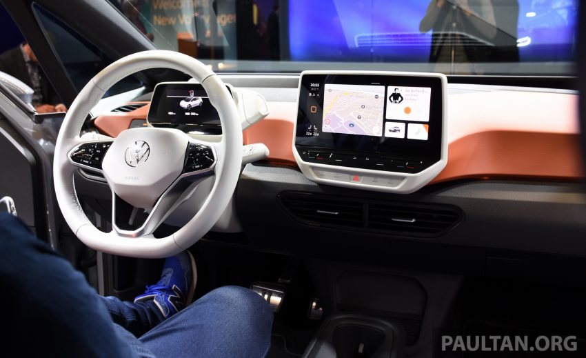 品牌首款量产的纯电动车，Volkswagen ID.3 全球首发 105148