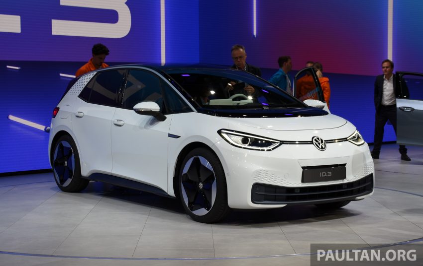 品牌首款量产的纯电动车，Volkswagen ID.3 全球首发 105095