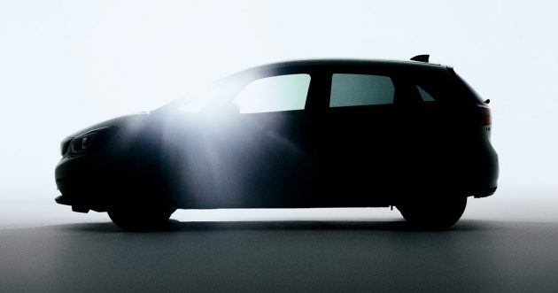 原厂发布全新 Honda Jazz 预告图, 下周于东京车展首发