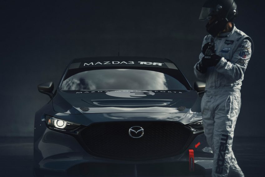 Mazda 3 TCR，专为赛道而生，2.0L涡轮引擎，350匹马力 107326