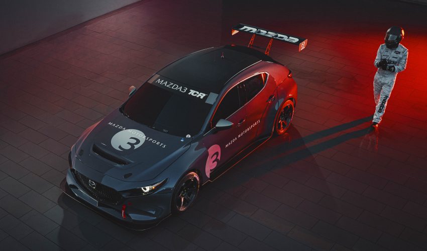 Mazda 3 TCR，专为赛道而生，2.0L涡轮引擎，350匹马力 107325