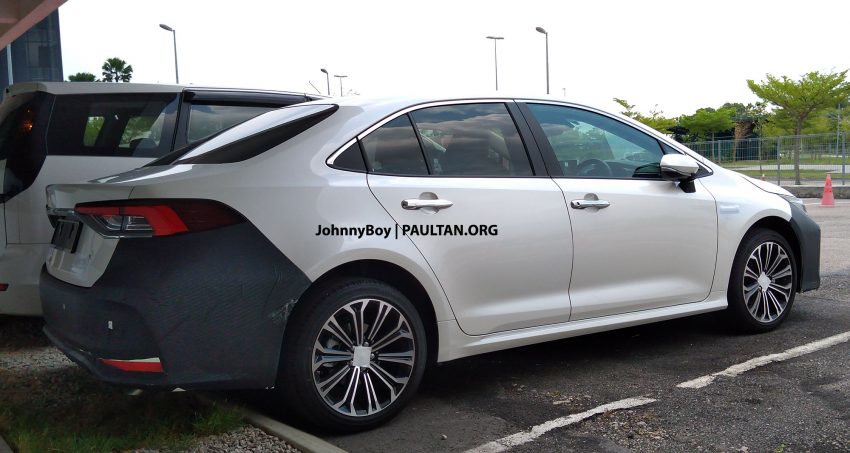 还有油电版本会来? 新 Toyota Corolla Hybrid 本地被抓拍 108129