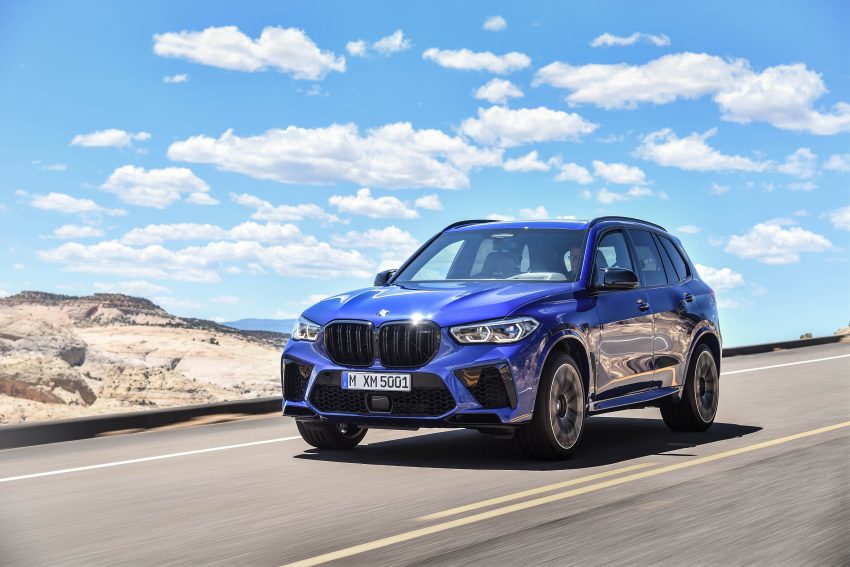 全新 BMW X5 M 与 X6 M 首发，4.4L V8引擎3.9秒破百 107199