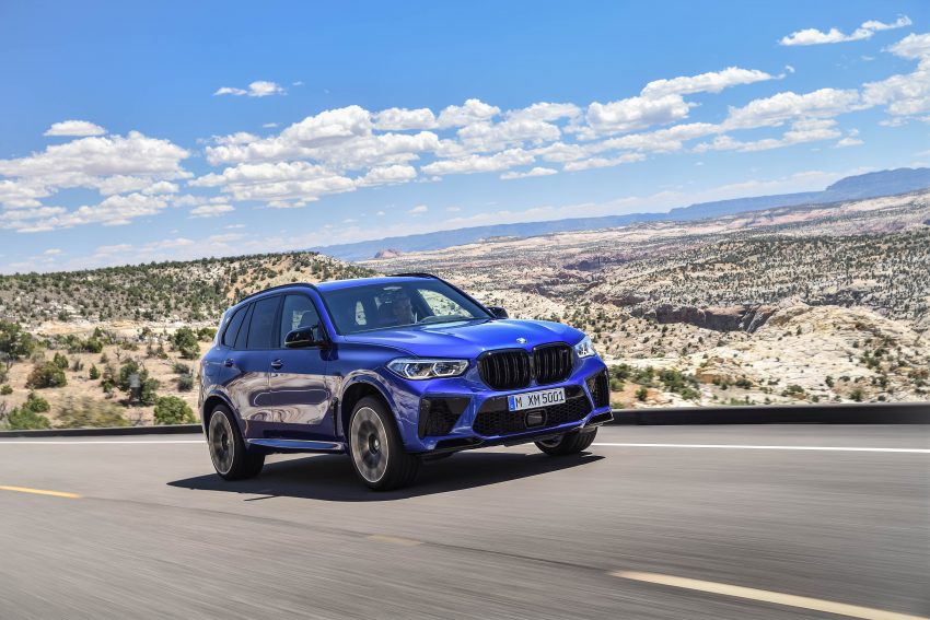 全新 BMW X5 M 与 X6 M 首发，4.4L V8引擎3.9秒破百 107205