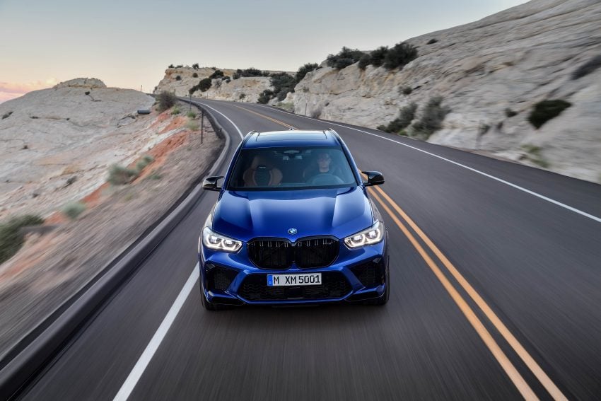全新 BMW X5 M 与 X6 M 首发，4.4L V8引擎3.9秒破百 107190