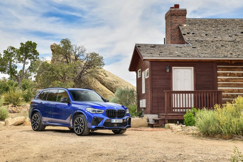 全新 BMW X5 M 与 X6 M 首发，4.4L V8引擎3.9秒破百 107222
