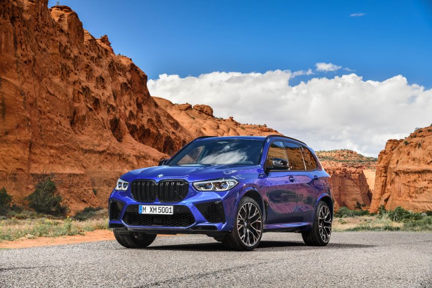 全新 BMW X5 M 与 X6 M 首发，4.4L V8引擎3.9秒破百 107227
