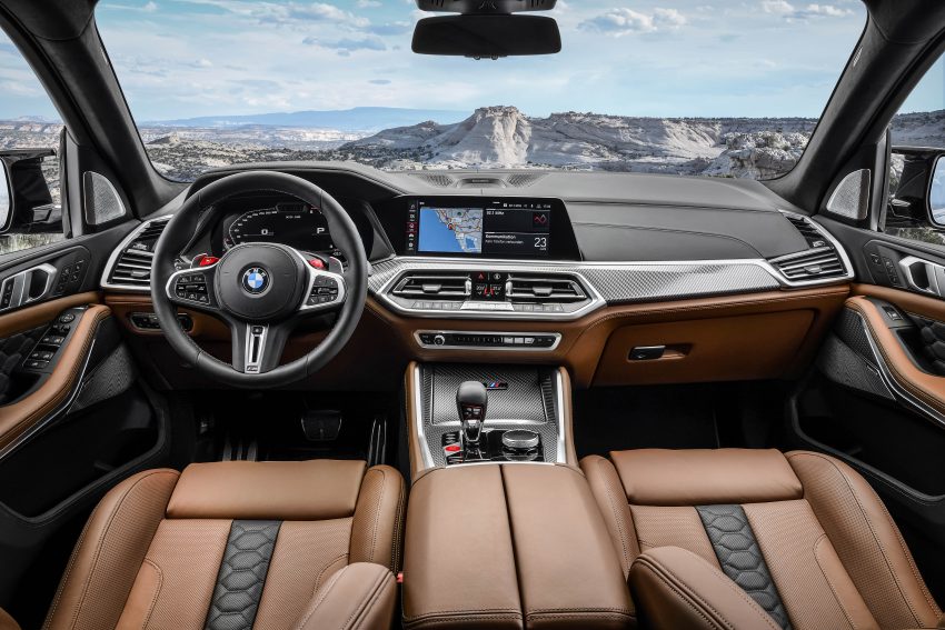 全新 BMW X5 M 与 X6 M 首发，4.4L V8引擎3.9秒破百 107240