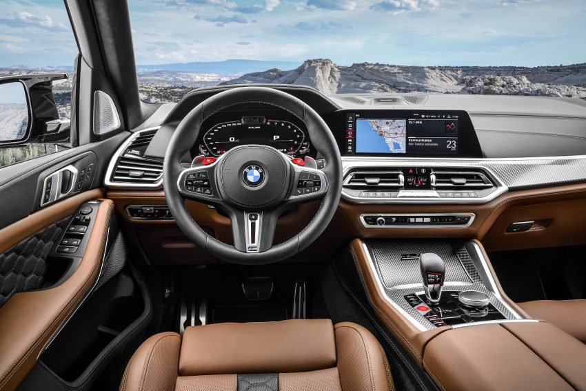 全新 BMW X5 M 与 X6 M 首发，4.4L V8引擎3.9秒破百 107241