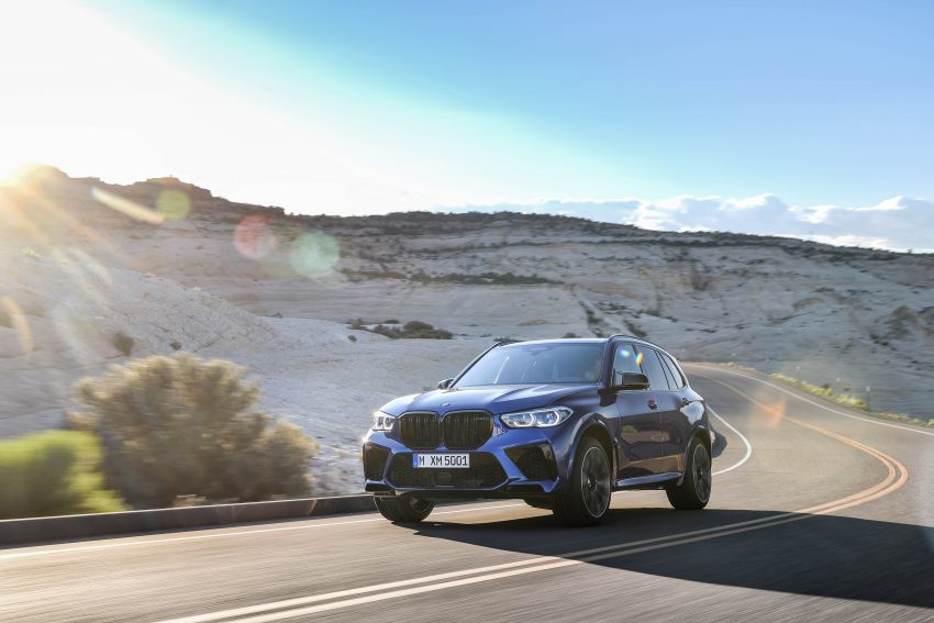 全新 BMW X5 M 与 X6 M 首发，4.4L V8引擎3.9秒破百 107194