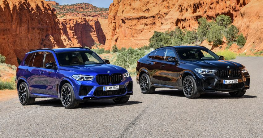 全新 BMW X5 M 与 X6 M 首发，4.4L V8引擎3.9秒破百 107309