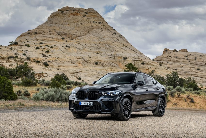 全新 BMW X5 M 与 X6 M 首发，4.4L V8引擎3.9秒破百 107278