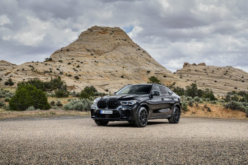 全新 BMW X5 M 与 X6 M 首发，4.4L V8引擎3.9秒破百 107279