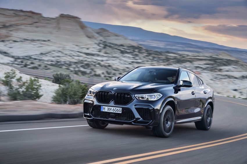 全新 BMW X5 M 与 X6 M 首发，4.4L V8引擎3.9秒破百 107254