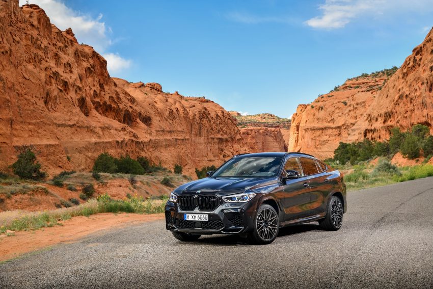 全新 BMW X5 M 与 X6 M 首发，4.4L V8引擎3.9秒破百 107283