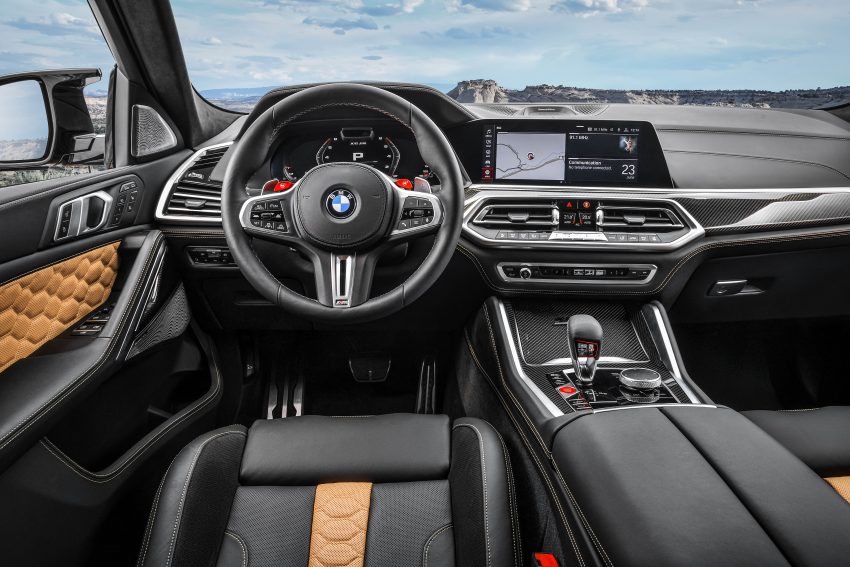 全新 BMW X5 M 与 X6 M 首发，4.4L V8引擎3.9秒破百 107298