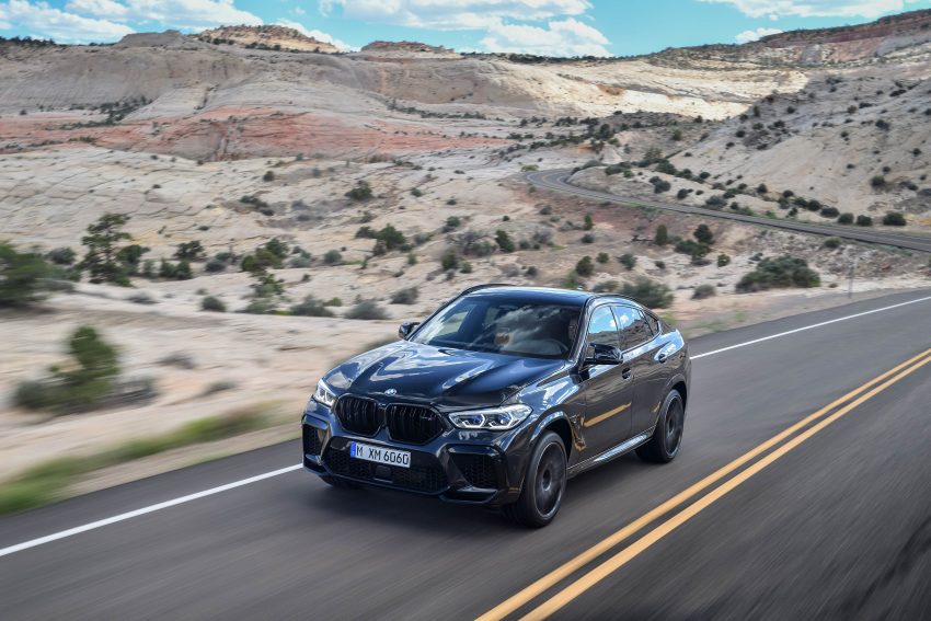 全新 BMW X5 M 与 X6 M 首发，4.4L V8引擎3.9秒破百 107256