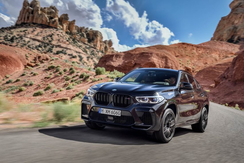 全新 BMW X5 M 与 X6 M 首发，4.4L V8引擎3.9秒破百 107257