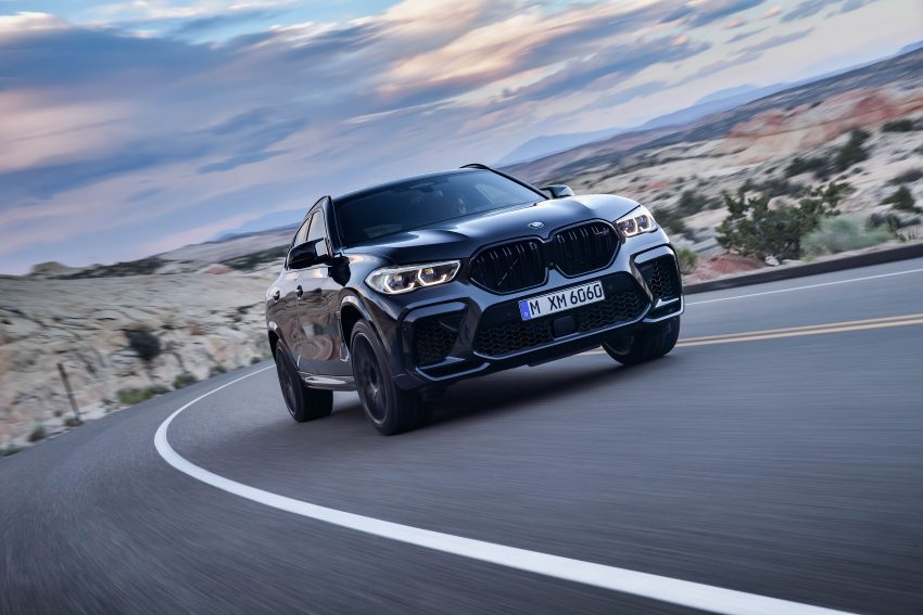 全新 BMW X5 M 与 X6 M 首发，4.4L V8引擎3.9秒破百 107259