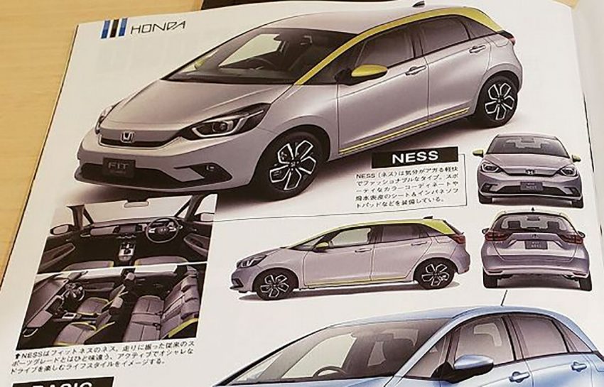 新一代 Honda Jazz 造型提前曝光，将于东京车展首发 108593
