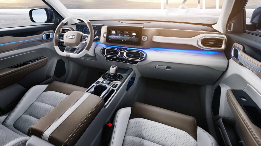吉利 Icon 全新实车设计图发布，新款SUV将晋量产阶段 108183