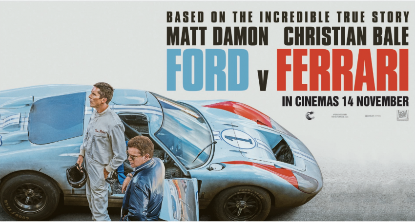 <em>Driven 电影之夜</em>: 赢取Ford v Ferrari 本地电影预览场戏票 109543