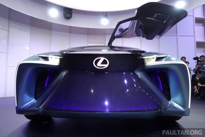 东京车展: Lexus LF-30 概念车, Lexus首款纯电动车锥型 108831