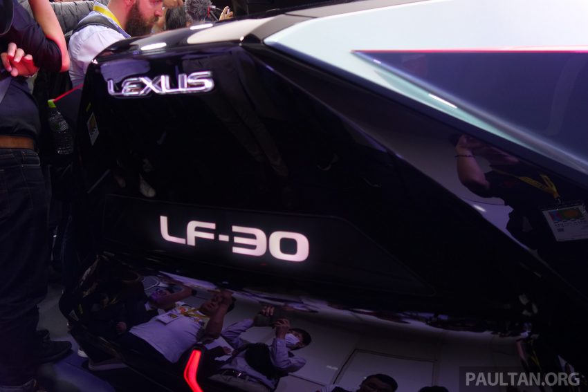东京车展: Lexus LF-30 概念车, Lexus首款纯电动车锥型 108834